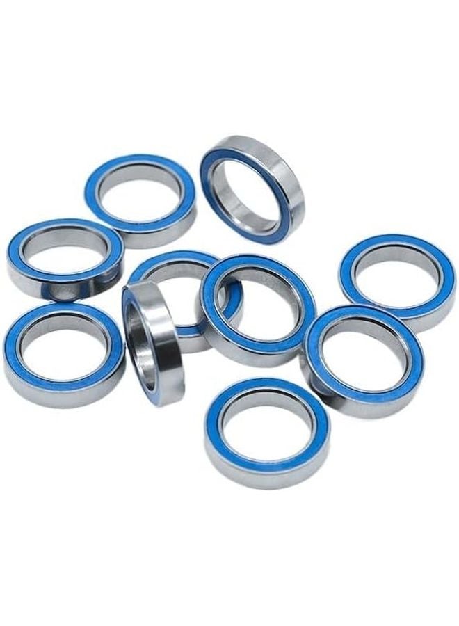 MR1319RS ABEC 7 محمل كروي 13x19x4mm قسم رفيع أزرق مغلق عبوة من 10 قطع - Image 4